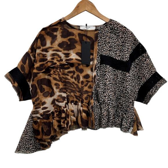 NWT One Teaspoon Animal Night Dance Top - Picture 2 of 8